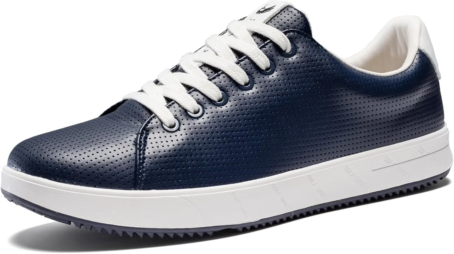 Men's Golf Shoes Professional Spikeless Leather Sneakers Non Slip Low Top Lightweight Comfort Travel Walking Shoes