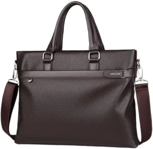 Men's Handbag Business Briefcase Single Shoulder Crossbody Bag Office Workplace