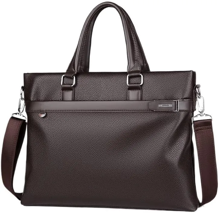 Men's Handbag Business Briefcase Single Shoulder Crossbody Bag Office Workplace