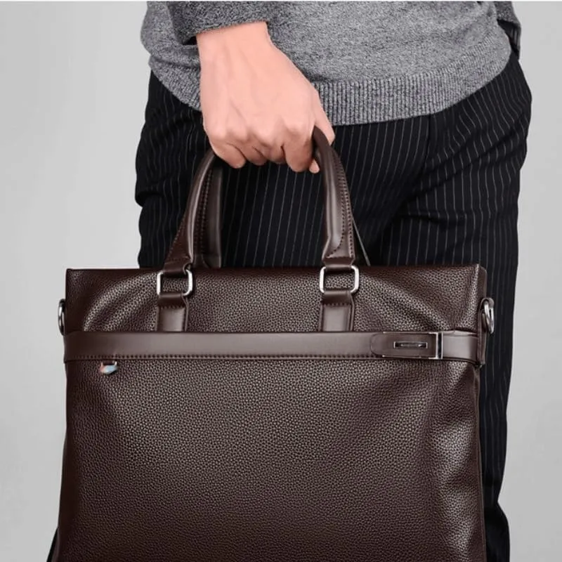 Men's Handbag Business Briefcase Single Shoulder Crossbody Bag Office Workplace