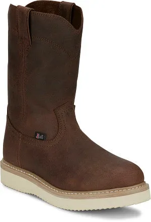 Men's Justin Ram 10" Pull On Wedge Work Boot - OW4710