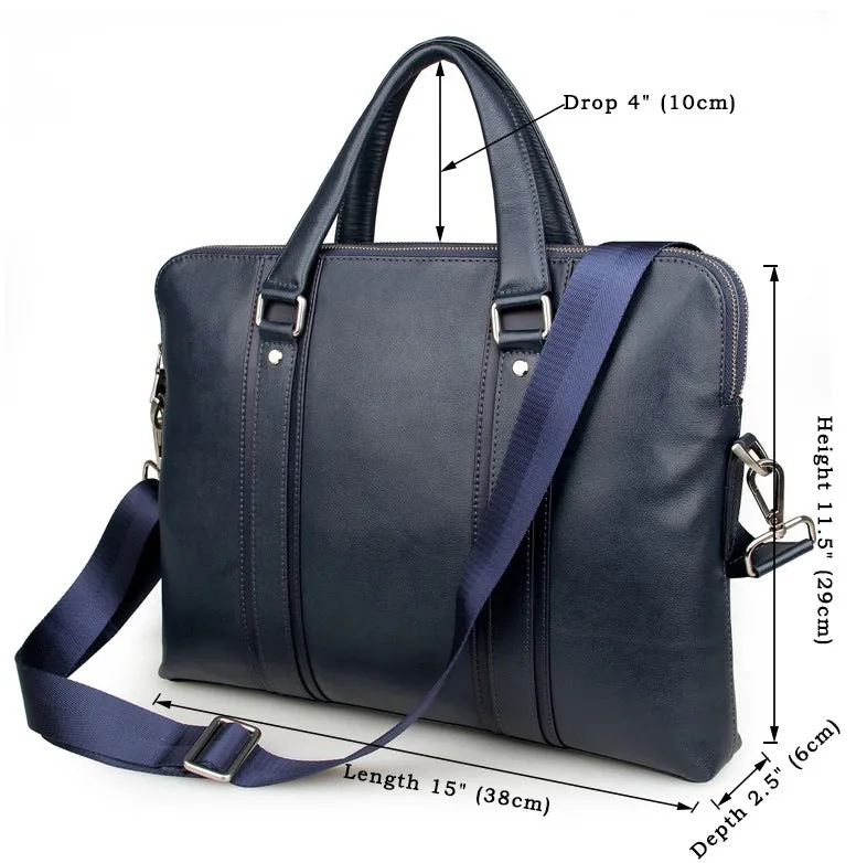 Mens Leather Laptop Messenger Bag Men Leather Bags Side Bags For Mens