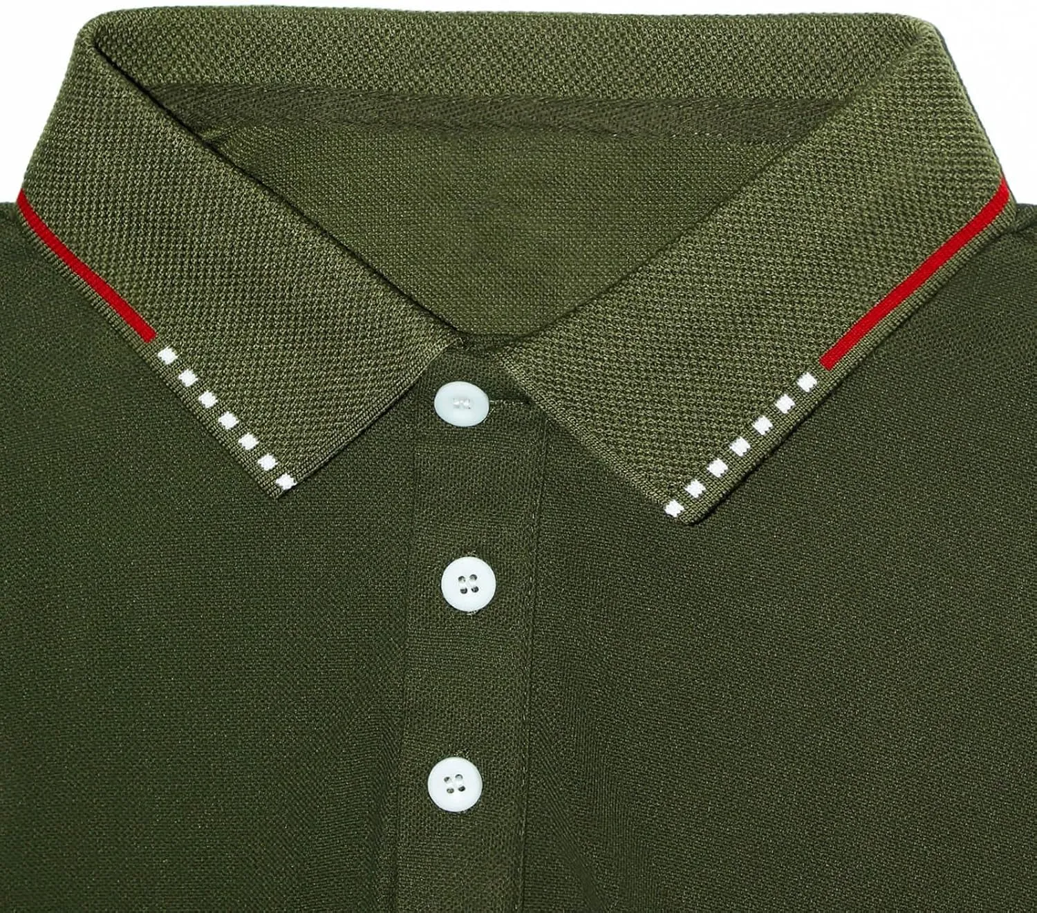 Men's Moisture Wicking Quick Dry Polos Short Sleeve Henley Shirt Lapel Collar Golf Shirts Business Office Work Tops