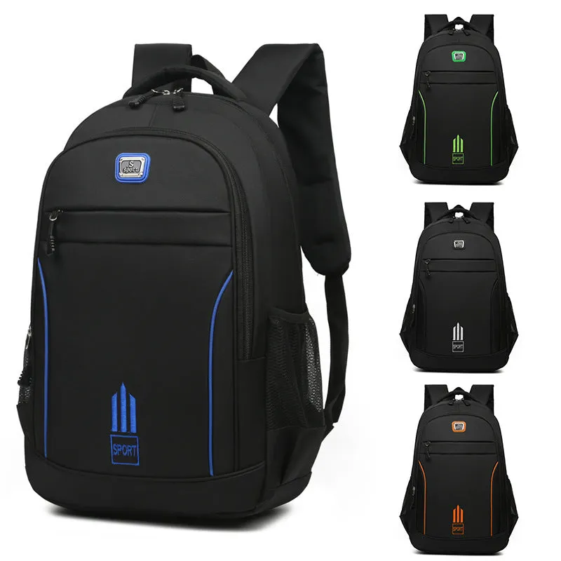 Men's Nylon Oxford Cloth Large Capacity Leisure Backpacks