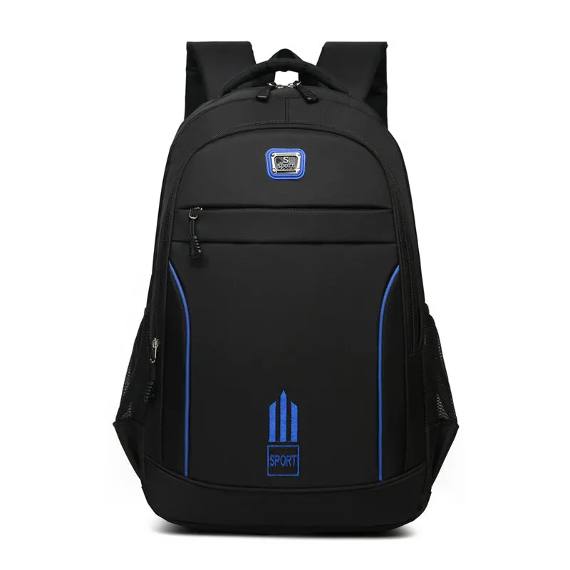 Men's Nylon Oxford Cloth Large Capacity Leisure Backpacks