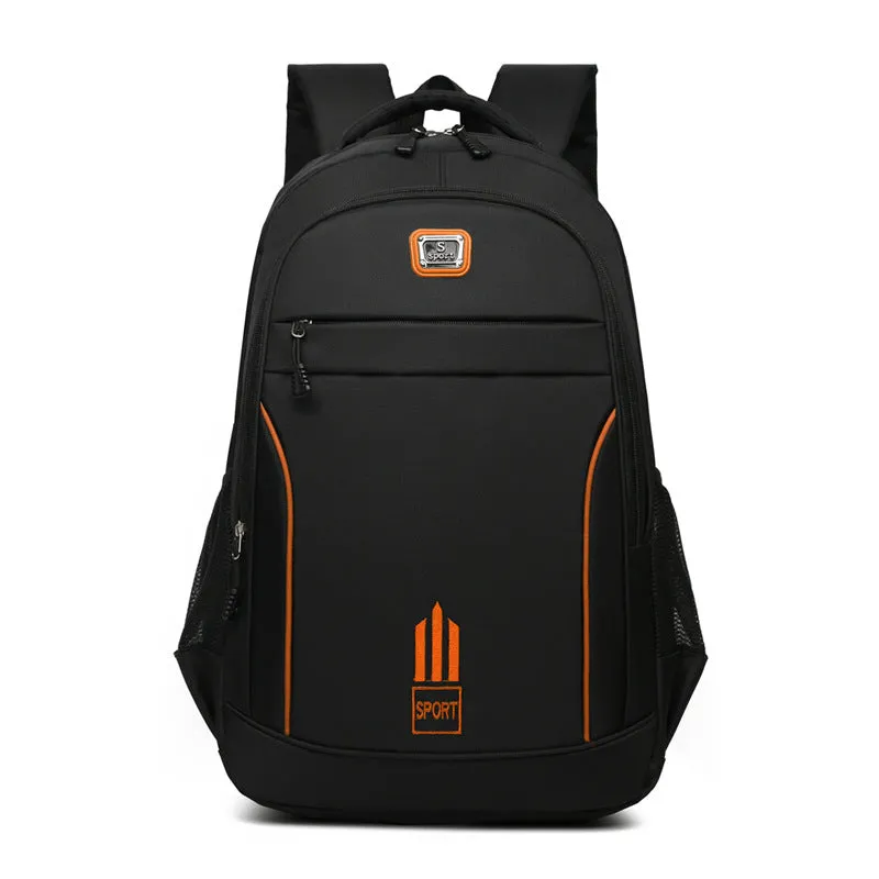 Men's Nylon Oxford Cloth Large Capacity Leisure Backpacks