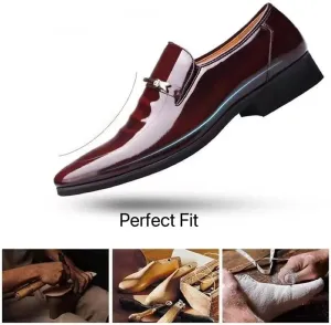 Men's Oxfords Formal Classic Shoes Anti-Slip Breathable Business Wedding Office Dress Shoes Black
