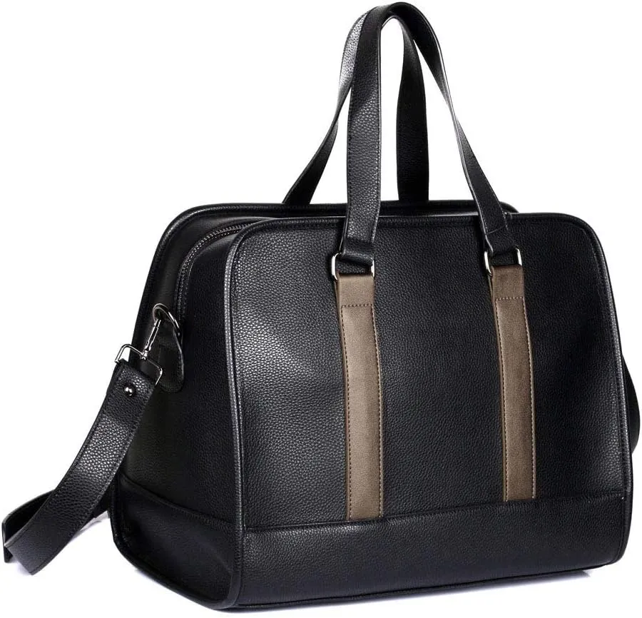 Men's Professional & Travel Duffel Bag - Black/Bronze