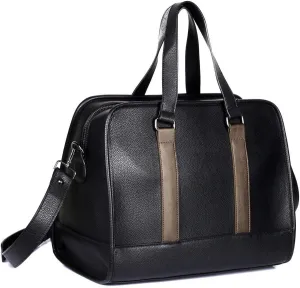 Men's Professional & Travel Duffel Bag - Black/Bronze