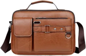 Men's Shoulder Bag Casual Crossbody Bag Business Handbag Office Workplace
