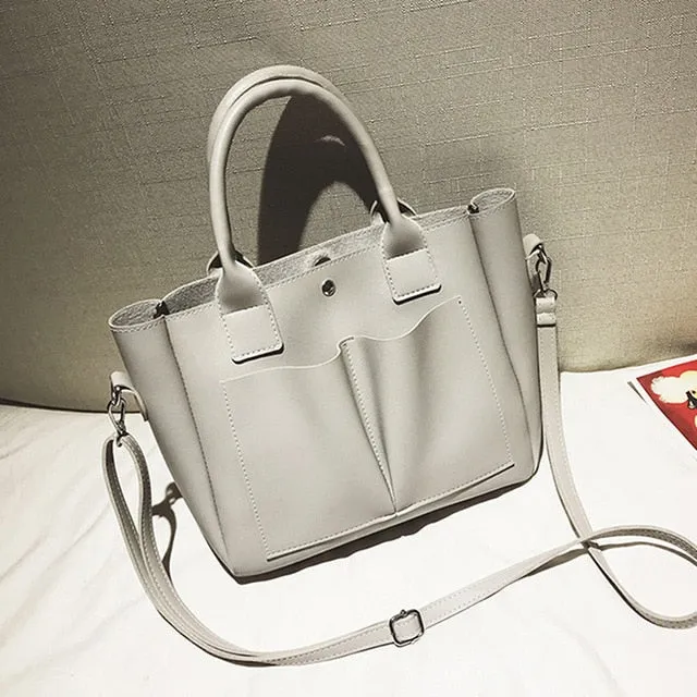 Messenger Bags Crossbody Handbag Complete product line Bag Leather Fashion Women Tassel Totes Women PU Ring Dependable Top Metal Shoulder Bags Vintage Handle