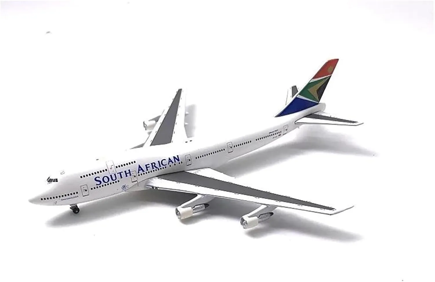 Metal Aircraft Model 1:500 Scale for B747-300 Model South African Landing Gears Alloy Aircraft Plane Model Aviation Enthusiasts