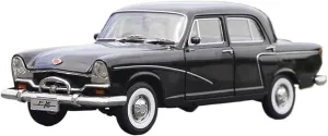 Metal Die Cast Toy Cars 1:18 for Shanghai SH760 1964 Classic Car Model Ornaments Collection Hobby Metal Adult Souvenir Display Black for Home Or Office Décor