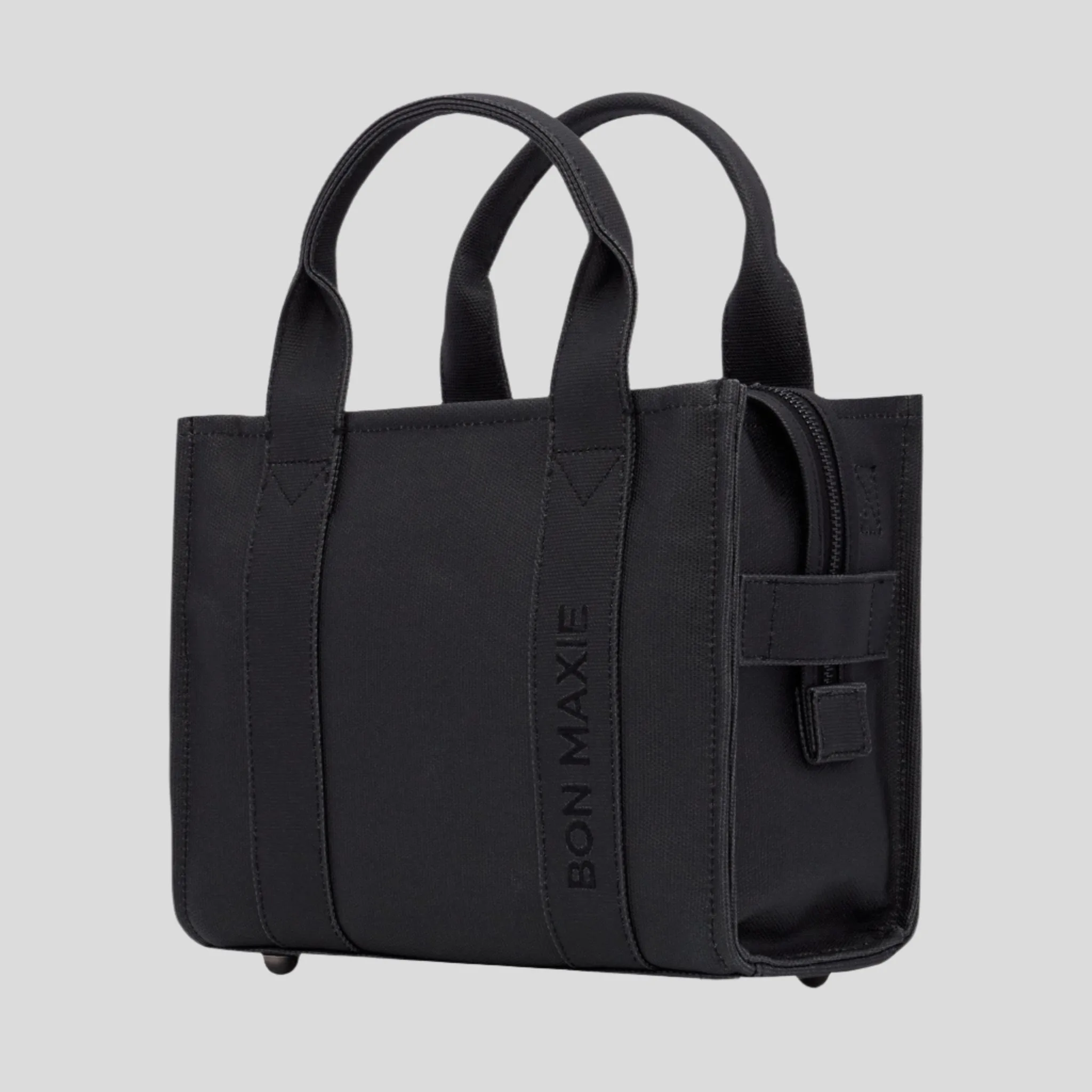 Micro Bon Vivant Structured Tote Bag -- Black