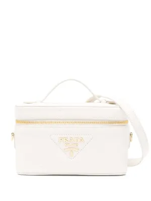 mini logo-plaque Secure payments leather bag Streamlined