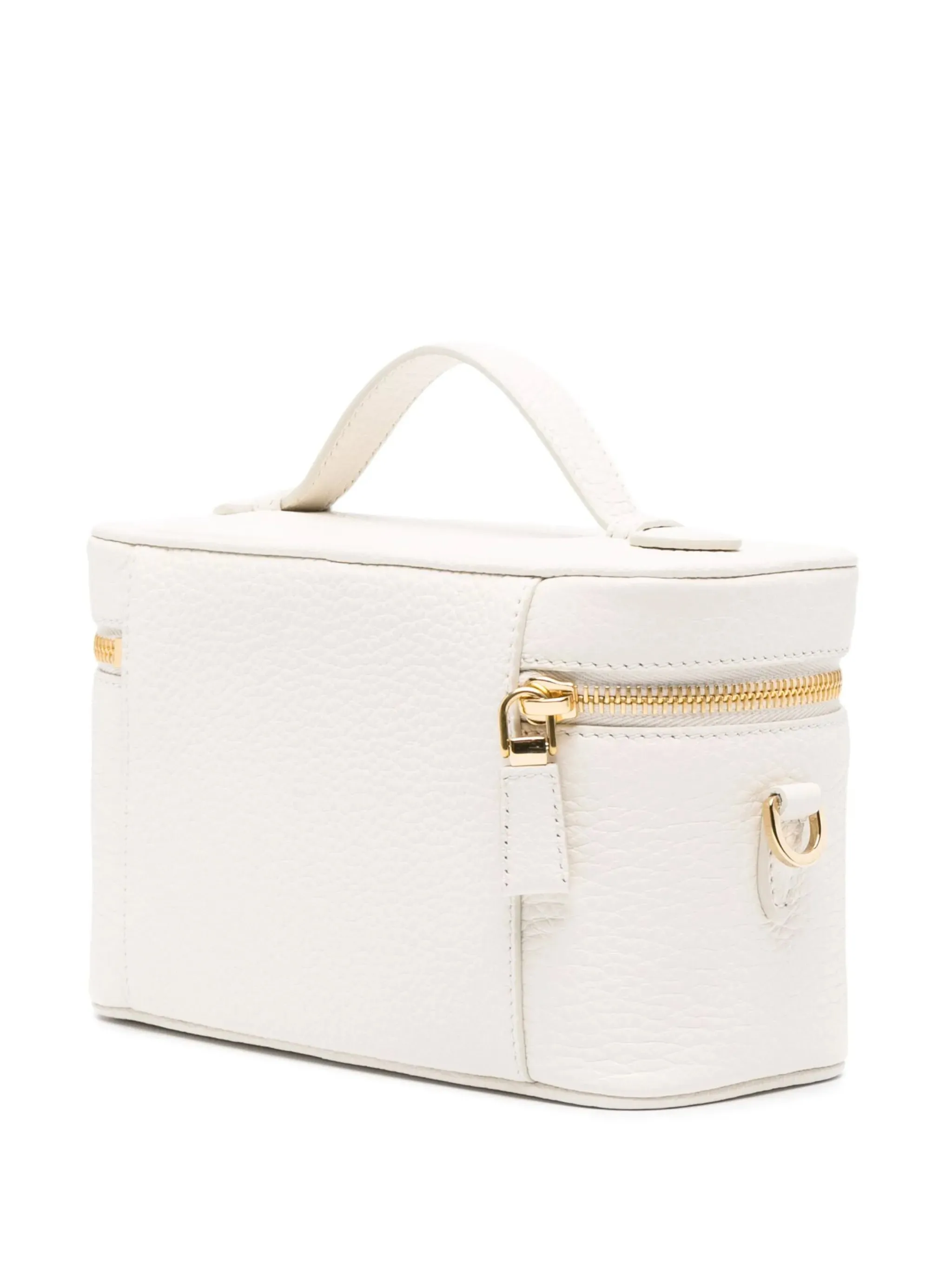 mini logo-plaque Secure payments leather bag Streamlined