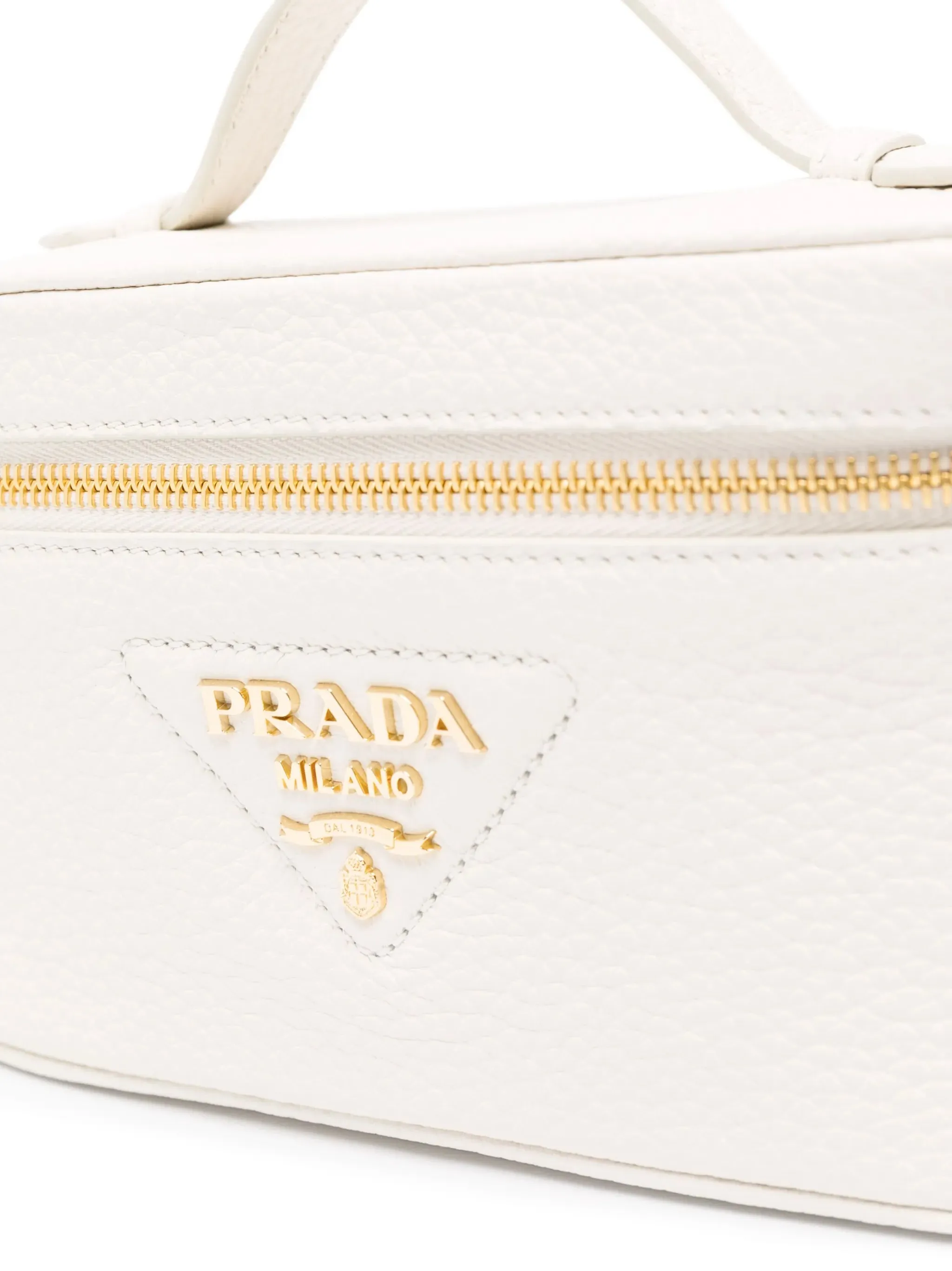 mini logo-plaque Secure payments leather bag Streamlined