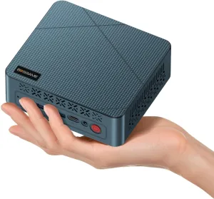 Mini PC Ryzen 5 3550H Windows 11 Pro Mini Computers, 16GB DDR4 RAM 512GB PCIe SSD, Vega 8 Graphics Triple 4K 60Hz Displays, USB 3.2 x3, USB 2.0x1, HDMI x2, WiFi5 BT5.0