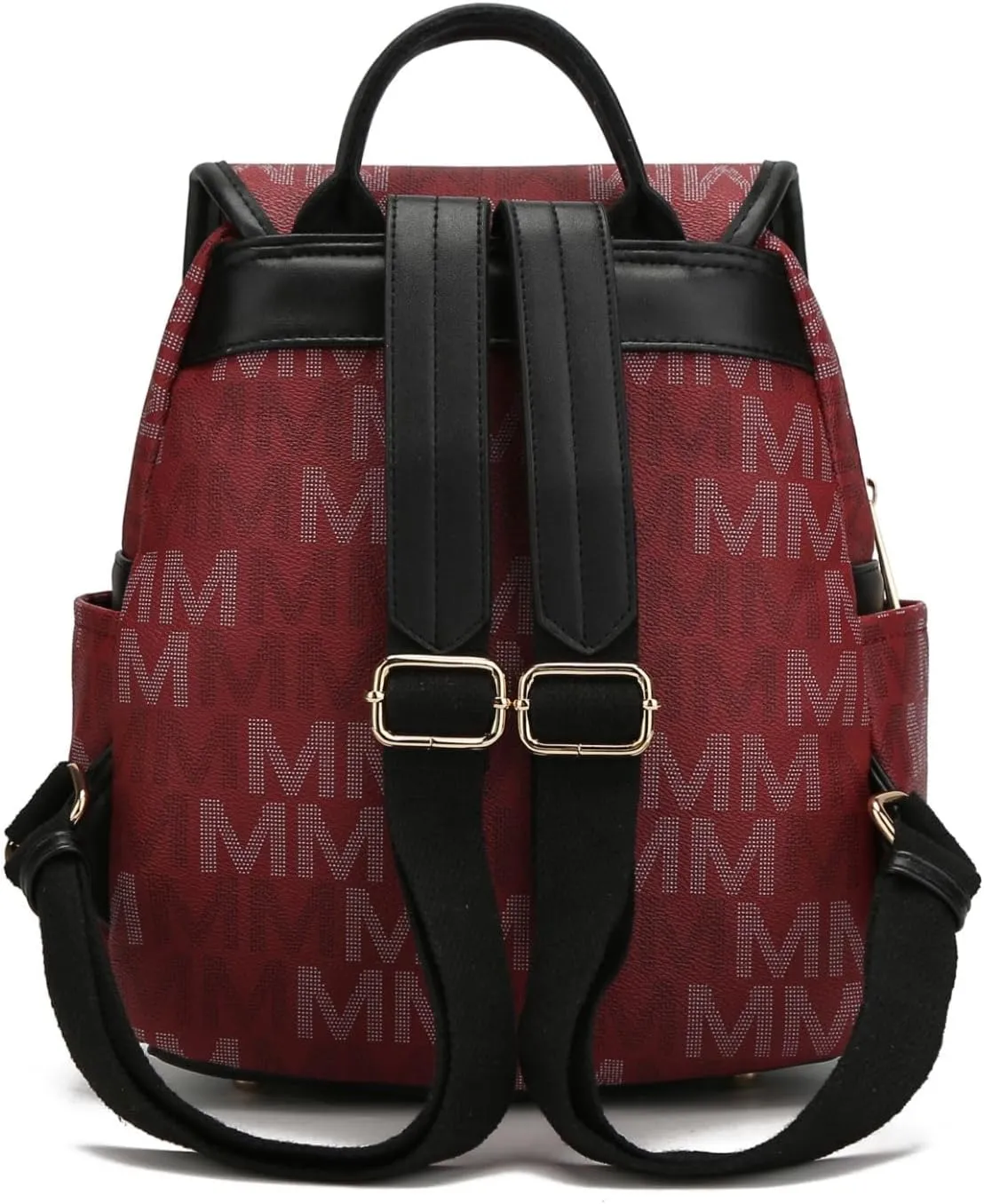 MKF Backpack Purse for Women Vegan Leather Top-Handle Ladies Fashion Travel Pocketbook Bag – Daypack