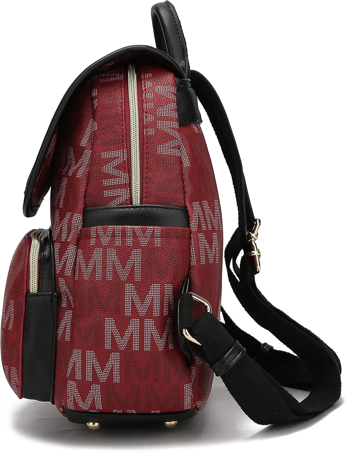 MKF Backpack Purse for Women Vegan Leather Top-Handle Ladies Fashion Travel Pocketbook Bag – Daypack