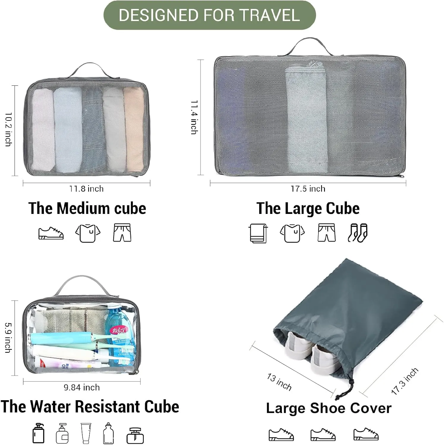 MOLNIA Large Travel Backpack for Men Women,Waterproof Carry On Backpack,Laptop Backpack for College Travel Daily Work