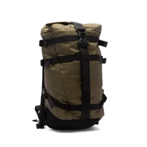 Moncler Military Green Nylon Ripstop Argens Backpack
