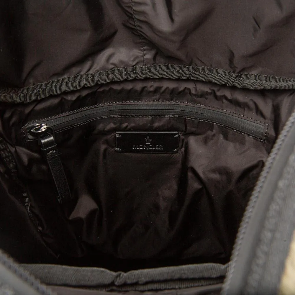Moncler Military Green Nylon Ripstop Argens Backpack