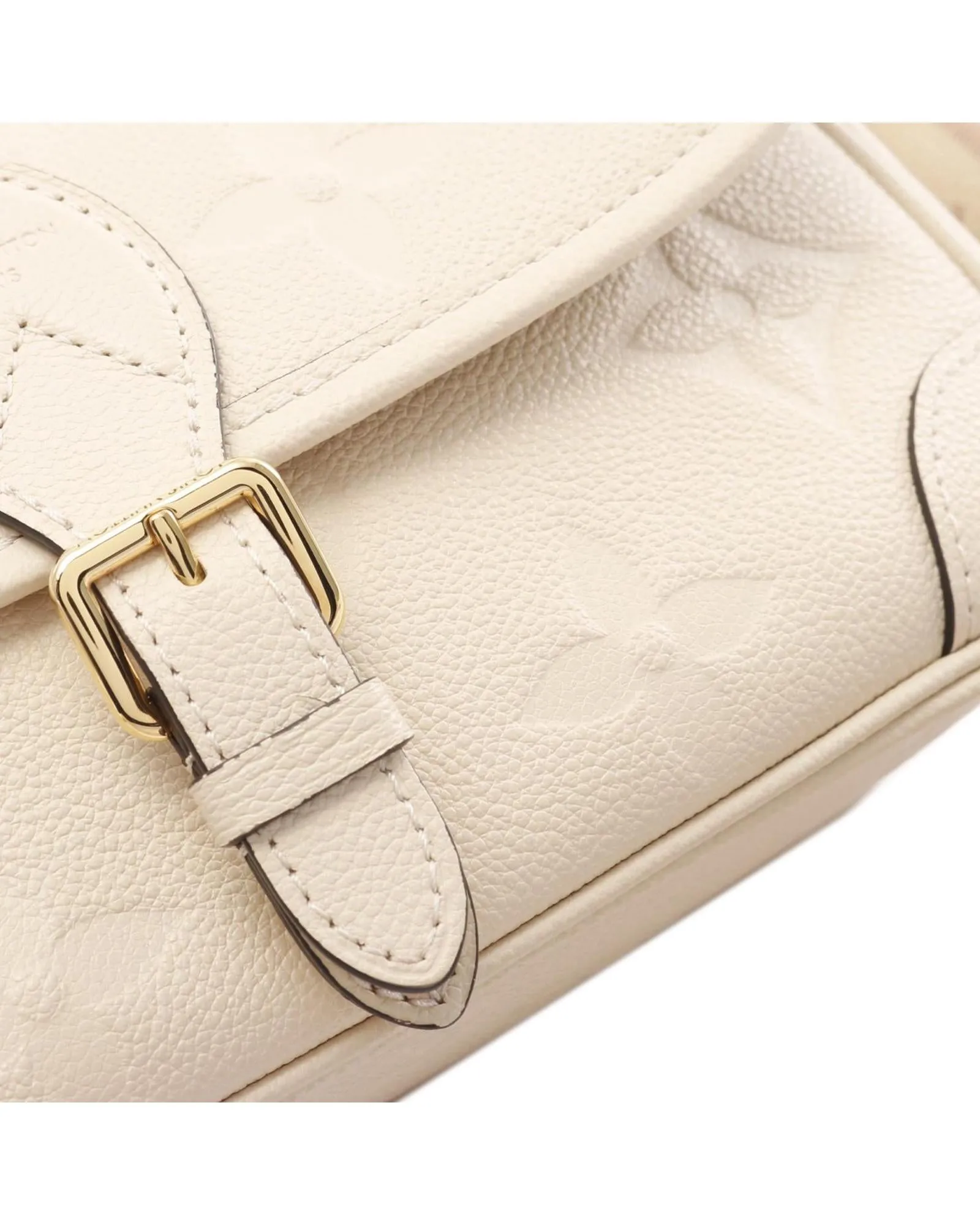 Monogram Empreinte Leather Crossbody Bag with Detachable Strap
