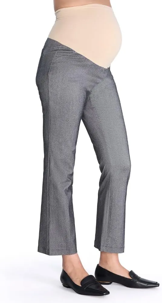 Motherhood Maternity Women's Maternity Comfortable Super Stretch Over The Belly Skinny Casual Dress Pant for Work Xs-3x