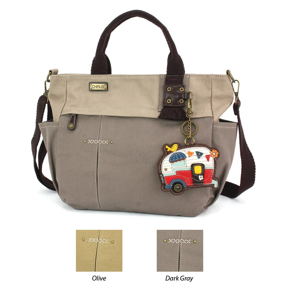 Multi Pocket Tote - Camper