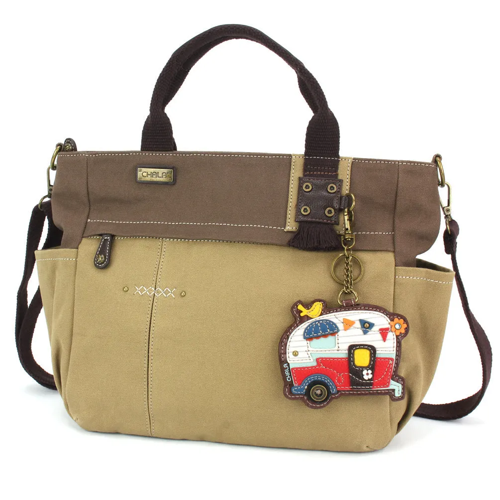 Multi Pocket Tote - Camper