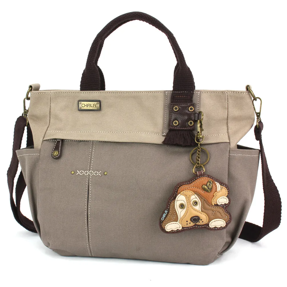 Multi Pocket Tote - Cocker Golden