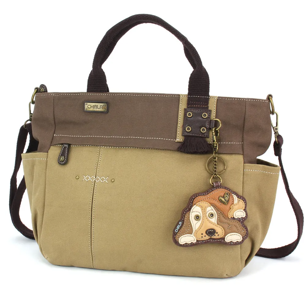 Multi Pocket Tote - Cocker Golden