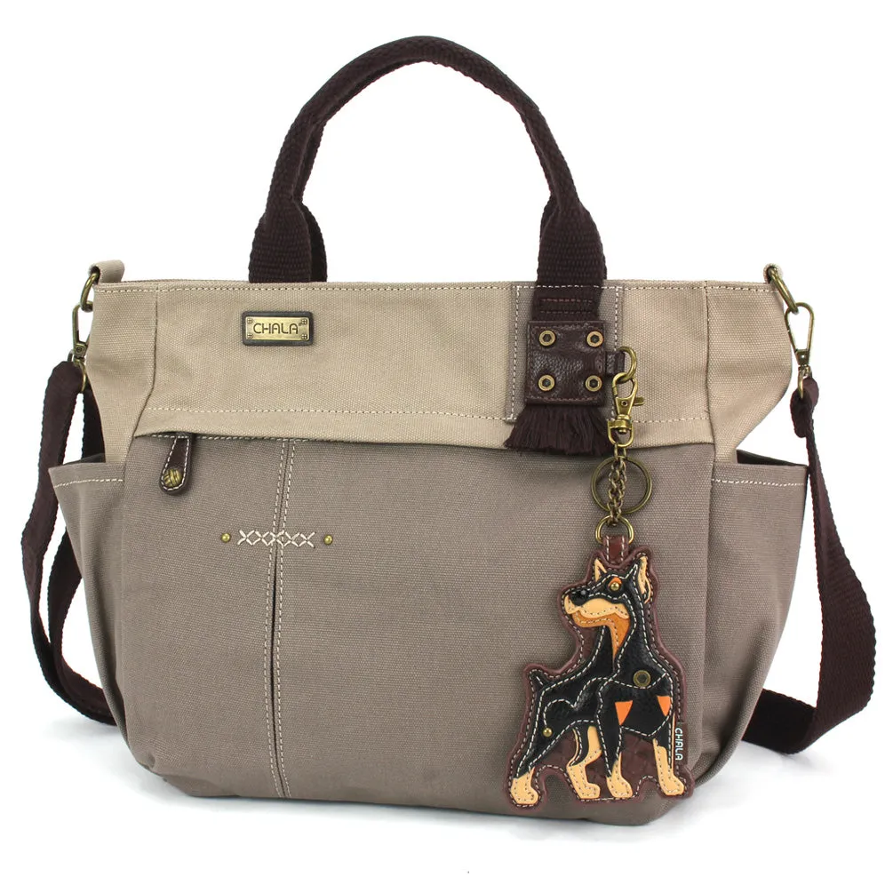 Multi Pocket Tote - Doberman