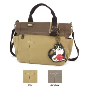 Multi Pocket Tote - Fat Cat