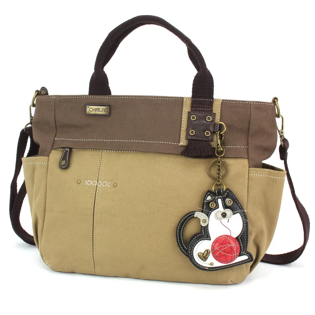 Multi Pocket Tote - Fat Cat