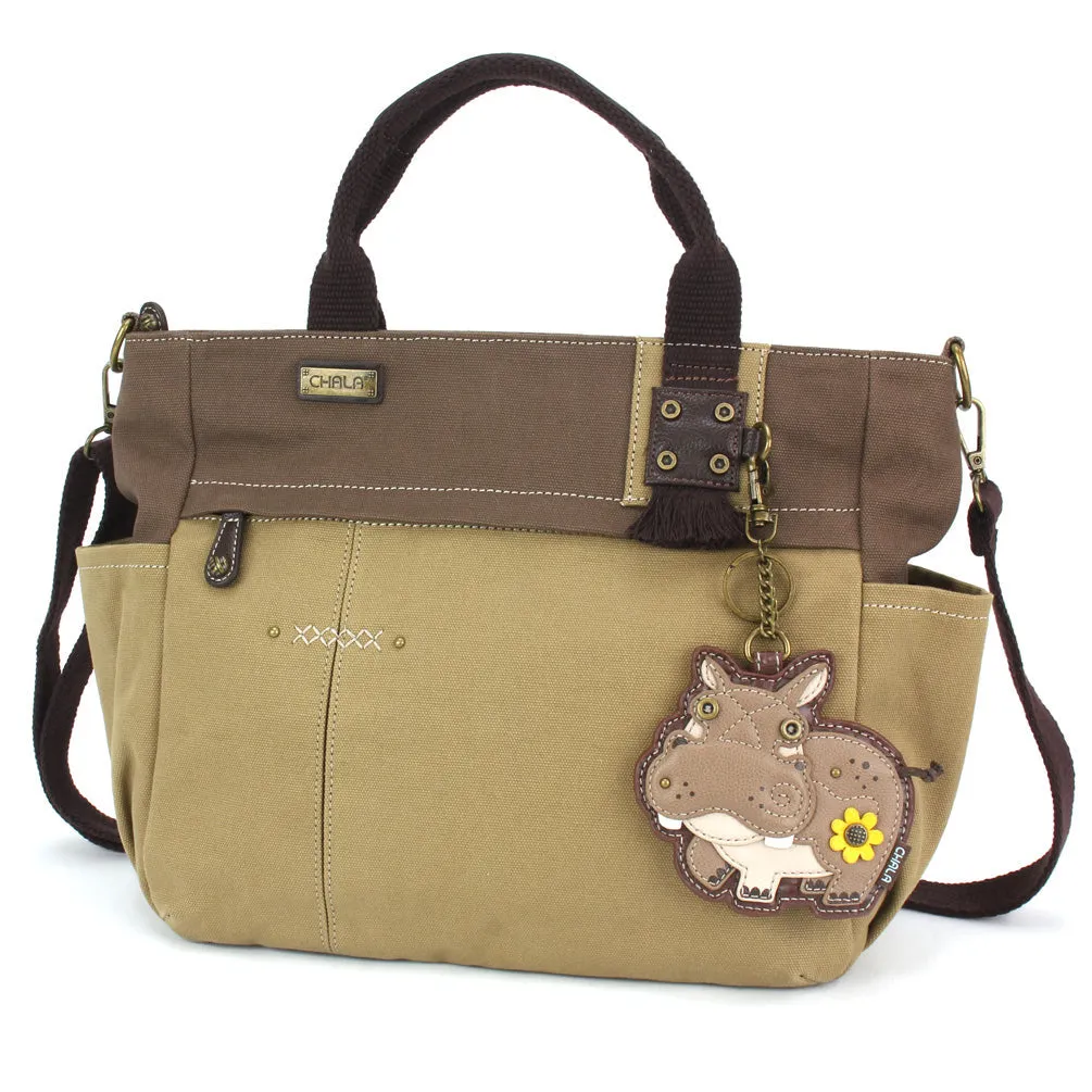 Multi Pocket Tote - Hippo