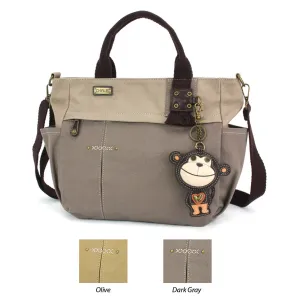 Multi Pocket Tote - Monkey