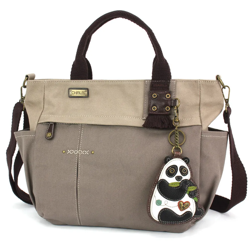 Multi Pocket Tote - New Panda