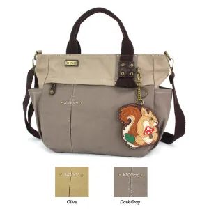 Multi Pocket Tote - Squirrel A