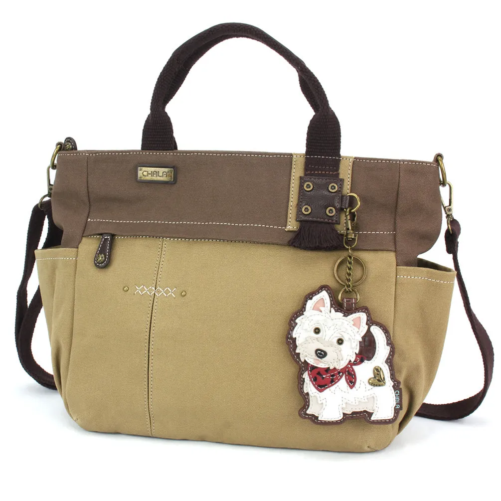 Multi Pocket Tote - Westie