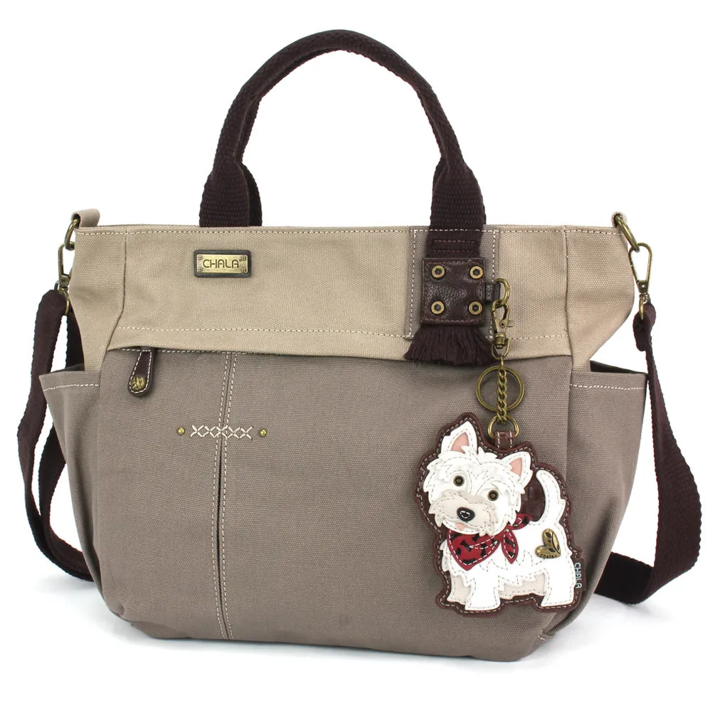 Multi Pocket Tote - Westie