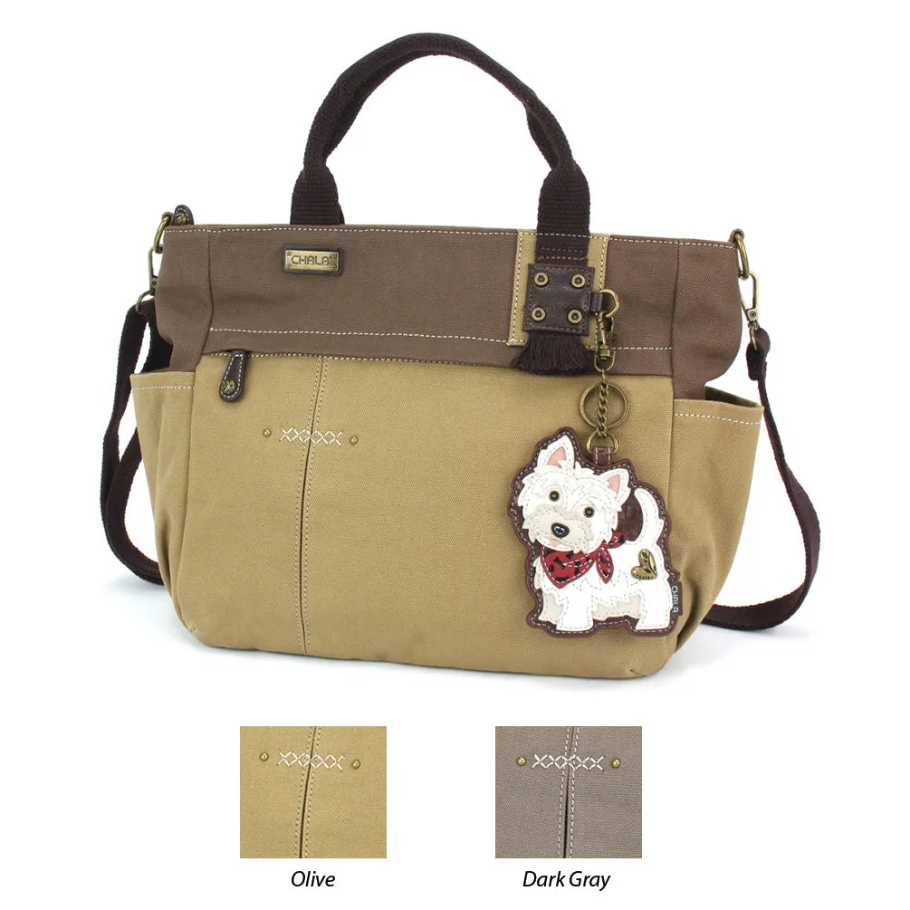 Multi Pocket Tote - Westie