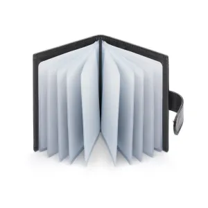 Multiple Leather Card Wallet - Black