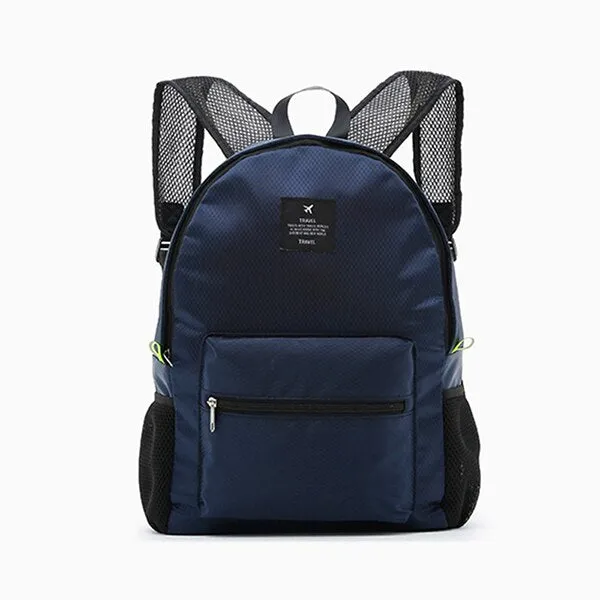New 5 Colors Women Men Folding Backpack Waterproof Nylon