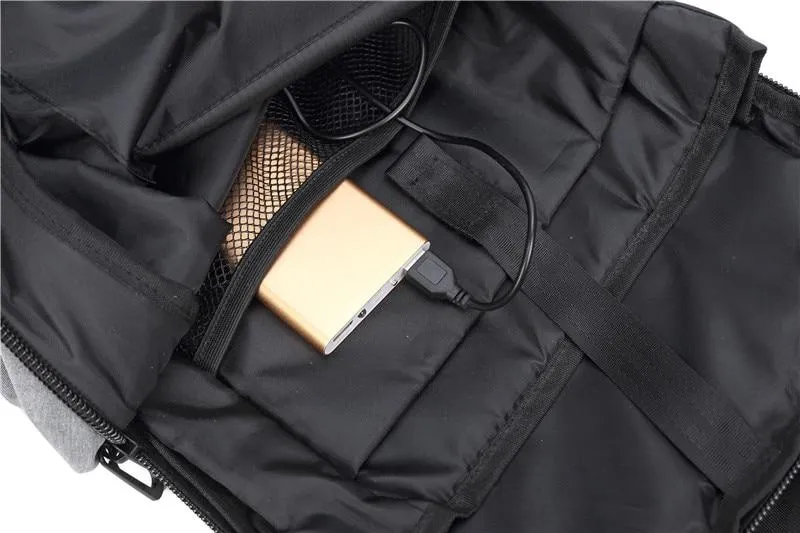 New Design Anti Theft Backpack with USB Charging