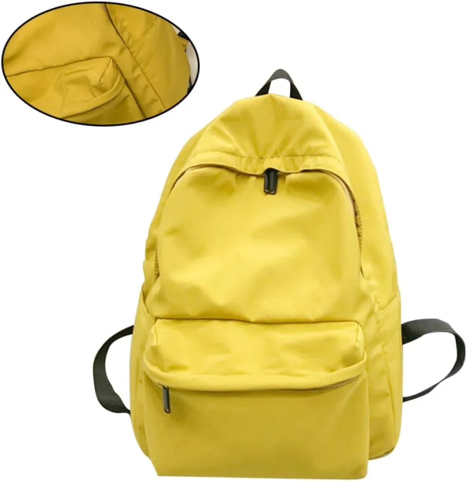 NOLITOY Lid Backpack Multifunctional Storage Fashion for Men Women Student Bag Shoulder Bag Anti-theft