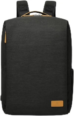Nordace Siena Pro 15 Smart Backpack with USB Charging - 16" Laptop Backpack, 20L Daily Backpack for Travel, Everyday, or Work (Black-Brown)