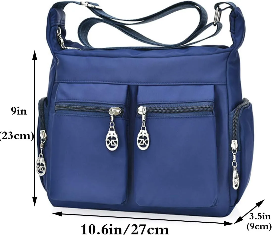 Nylon Hobo Shoulder Crossbody Bag Handbags and Purses Top-handle Crossbody Bag Pack Totes Satchels