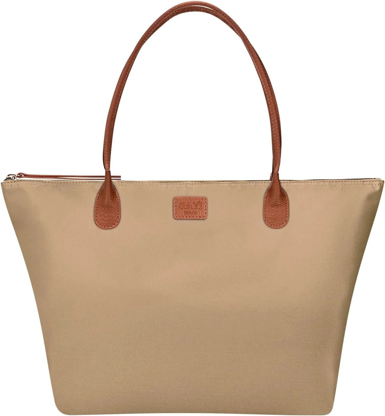 Nylon Tote Bag for Women, Large Foldable Weekend Hobo Purses for Women, Shoulder Tote Handbags with Zipper